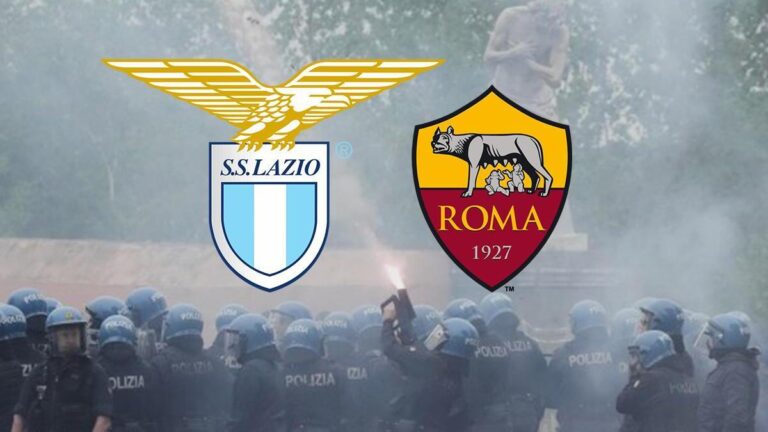 Lazio – Roma Derby’de bir etkinlik! 13 İtalyan polisi yaralandı …