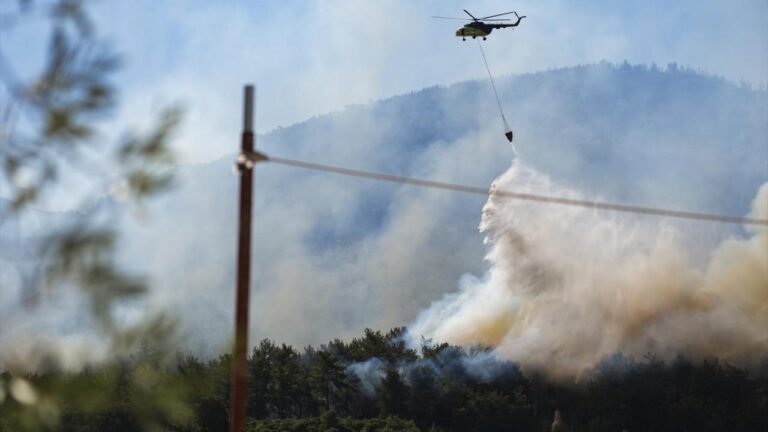 Ülkedeki alevlere karşı mücadele devam ediyor