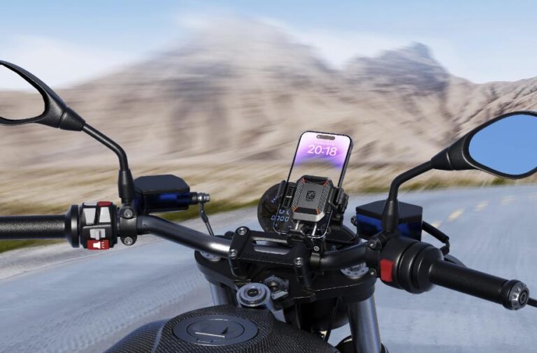 Motosiklet Telefon Tutucu ile Sürüşlerde Teknolojiyi Güvenle Kullanın