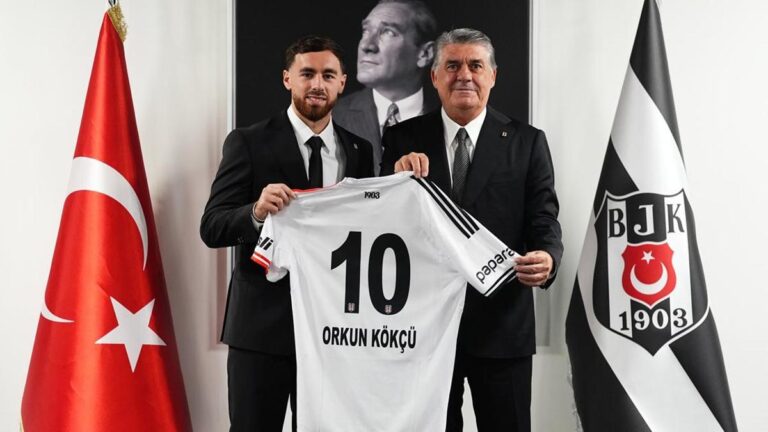 Beşiktaş Orkun Kökçü transferinin transferini duyurdu