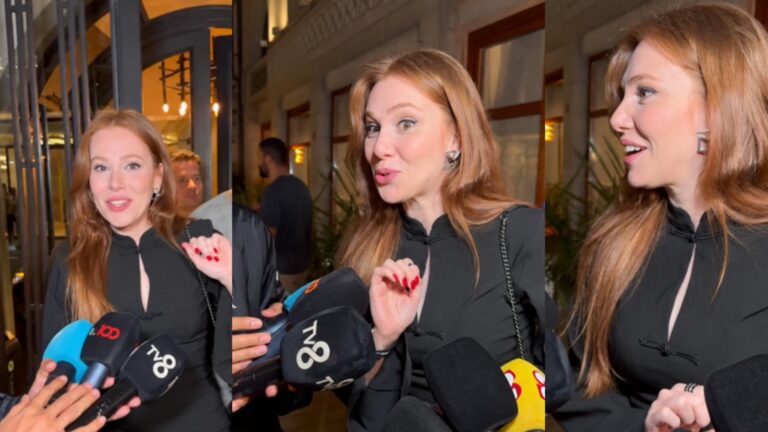 Elçin Sangu o sorudan rahatsız oldu: “Çok saçma bir soru…”